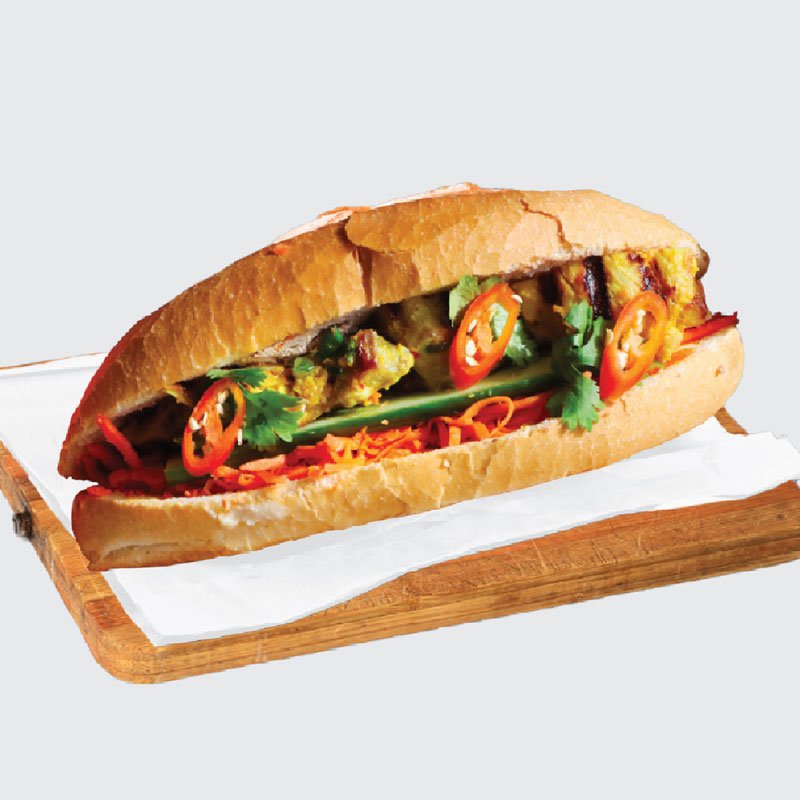 Grilled Chicken Lemongrass Sandwich